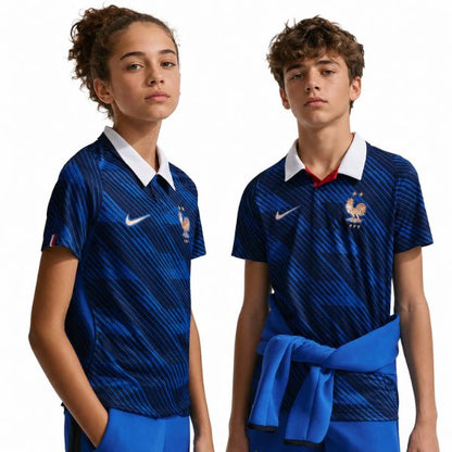 France Domicile Maillot Kit - Coupe du Monde 2026 Enfant Bleu