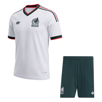 Mexique Extérieur Maillot Kit - Coupe du Monde 2026 Blanc