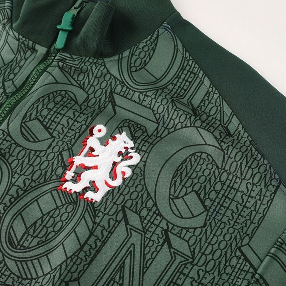 Chelsea Veste de Football Kit 2025/26 Vert