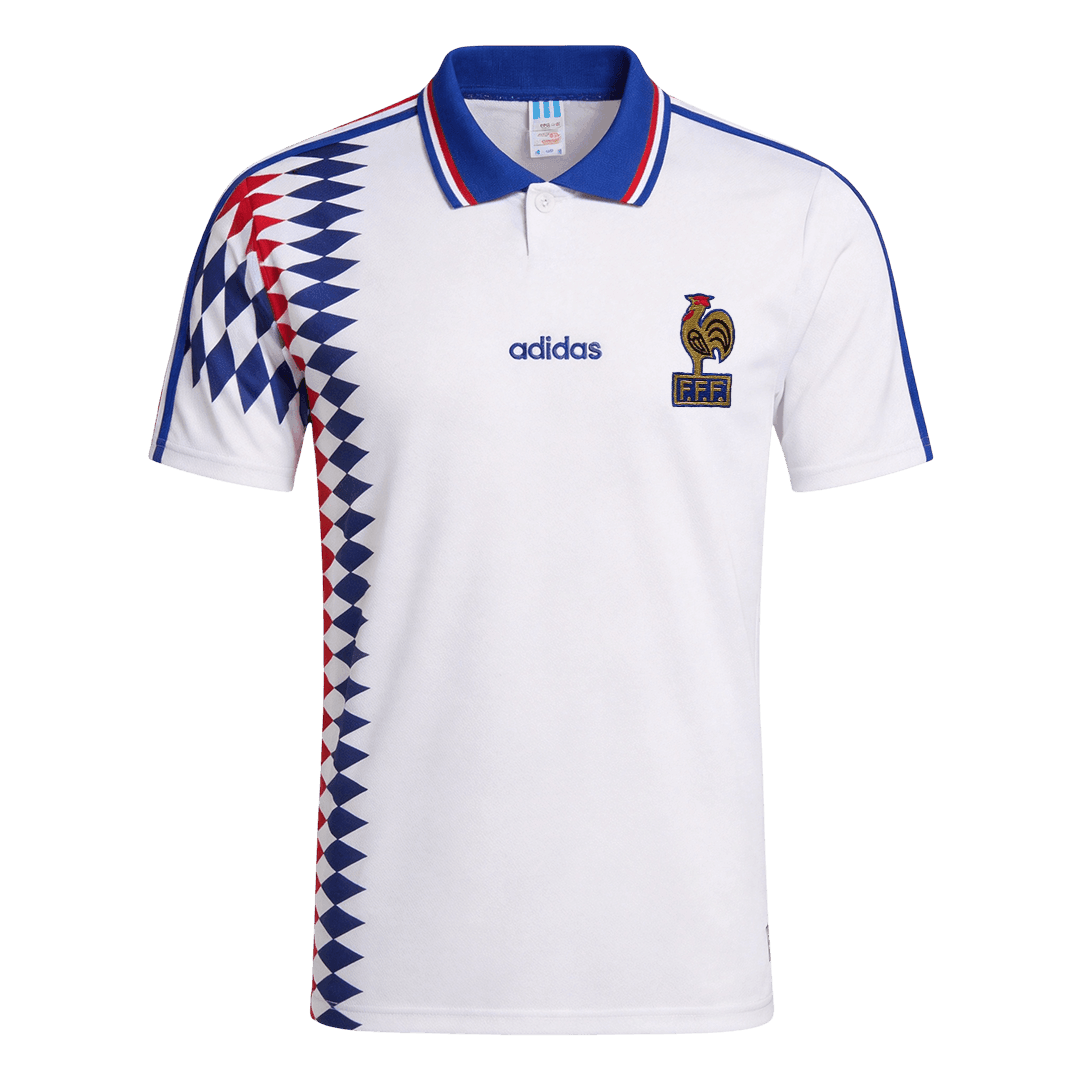 Retro Frankrijk Uitshirt 1994 Wit