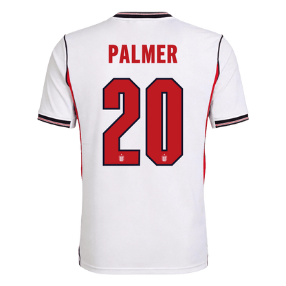 PALMER #20 Engeland Thuisshirt - Wereldkampioenschap 2026 Wit