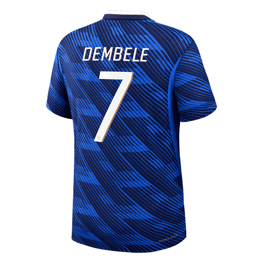DEMBELE #7 Domicile Maillot - Coupe du Monde 2026 Bleu Joueur