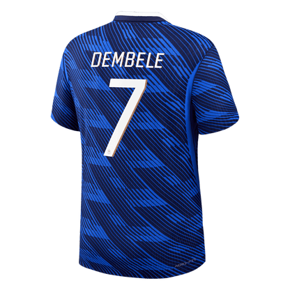 DEMBELE #7 Domicile Maillot - Coupe du Monde 2026 Bleu Joueur