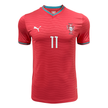 JOÃO FÉLIX #11 Portugal Domicile Maillot - Coupe du Monde 2026 Rouge Joueur