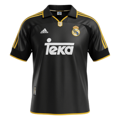 Retro Real Madrid Uitshirt 1999/01 Zwart