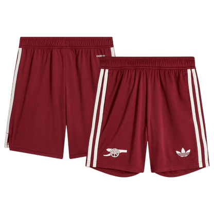 Arsenal Third Short 2025/26 Rouge