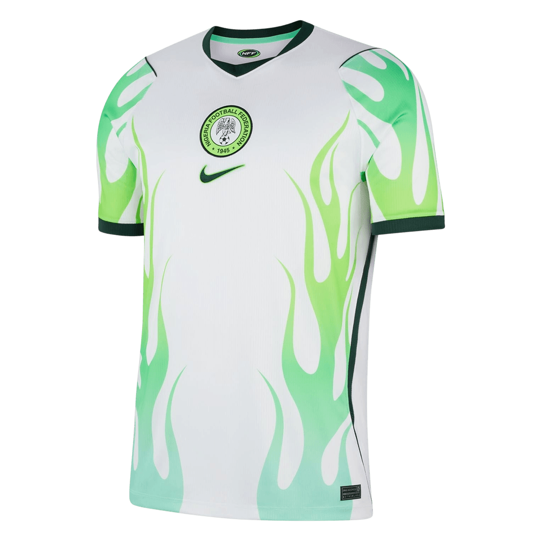 Nigeria Extérieur Maillot - Coupe du Monde 2026 Blanc Joueur