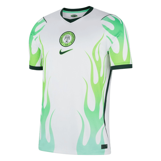 Nigeria Extérieur Maillot - Coupe du Monde 2026 Blanc Joueur