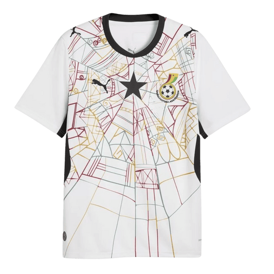 Ghana Domicile Maillot - Coupe du Monde 2026 Blanc