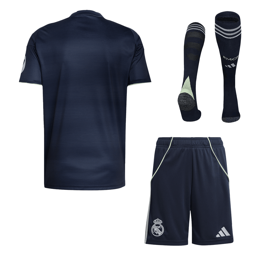 Real Madrid Uit Thuisshirt Kit 2025/26 Marineblauw