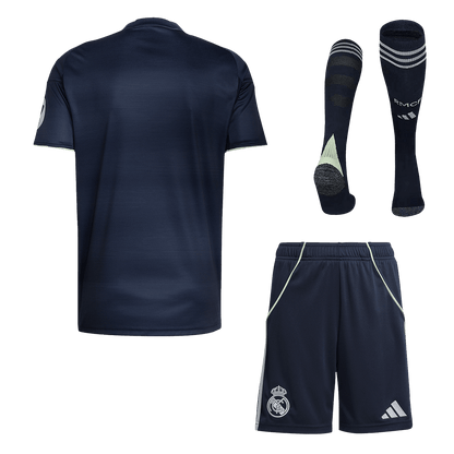 Real Madrid Uit Thuisshirt Kit 2025/26 Marineblauw