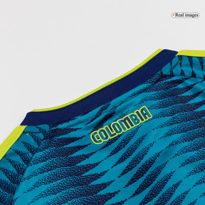 Colombie Extérieur Maillot Kit - Coupe du Monde 2026 Enfant Bleu