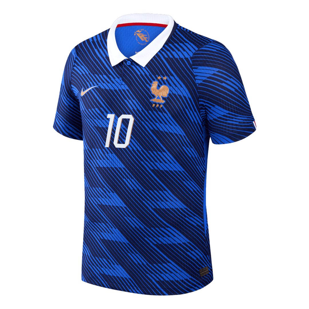 MBAPPE #10 Domicile Maillot - Coupe du Monde 2026 Bleu Joueur