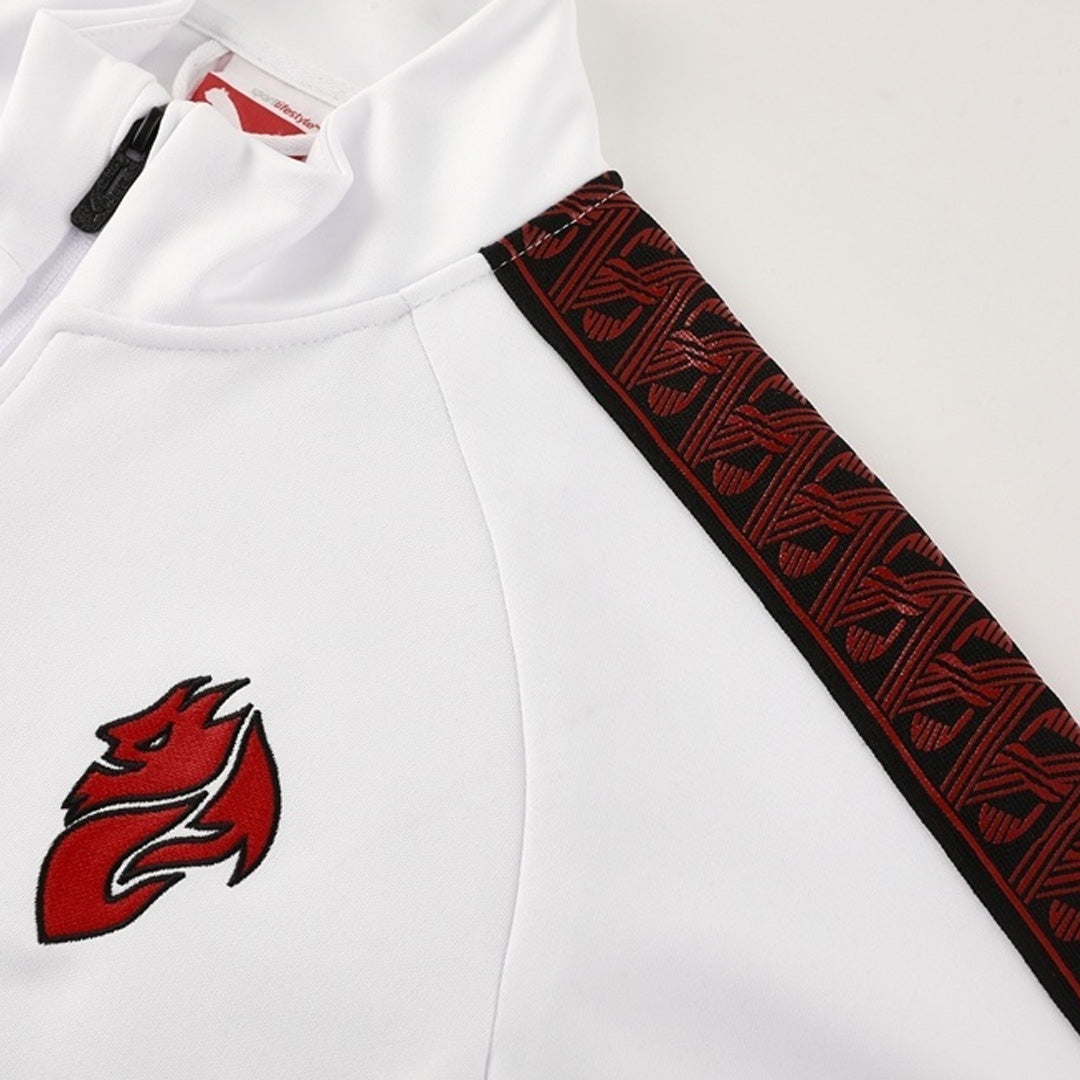AC Milan Veste de Football Kit 2025/26 Blanc