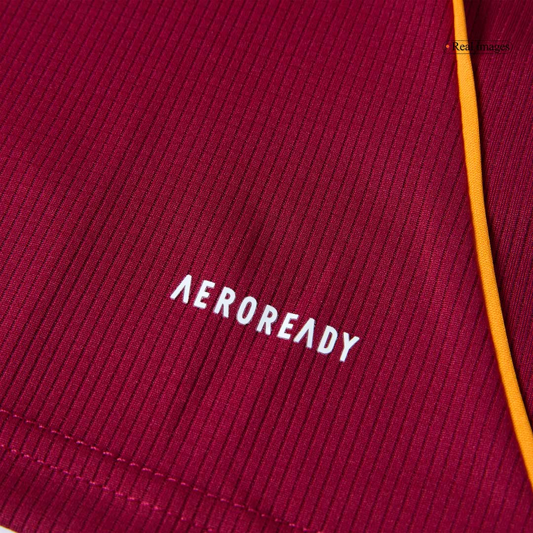 Roma Domicile Maillot Kit 2025/26 Rouge