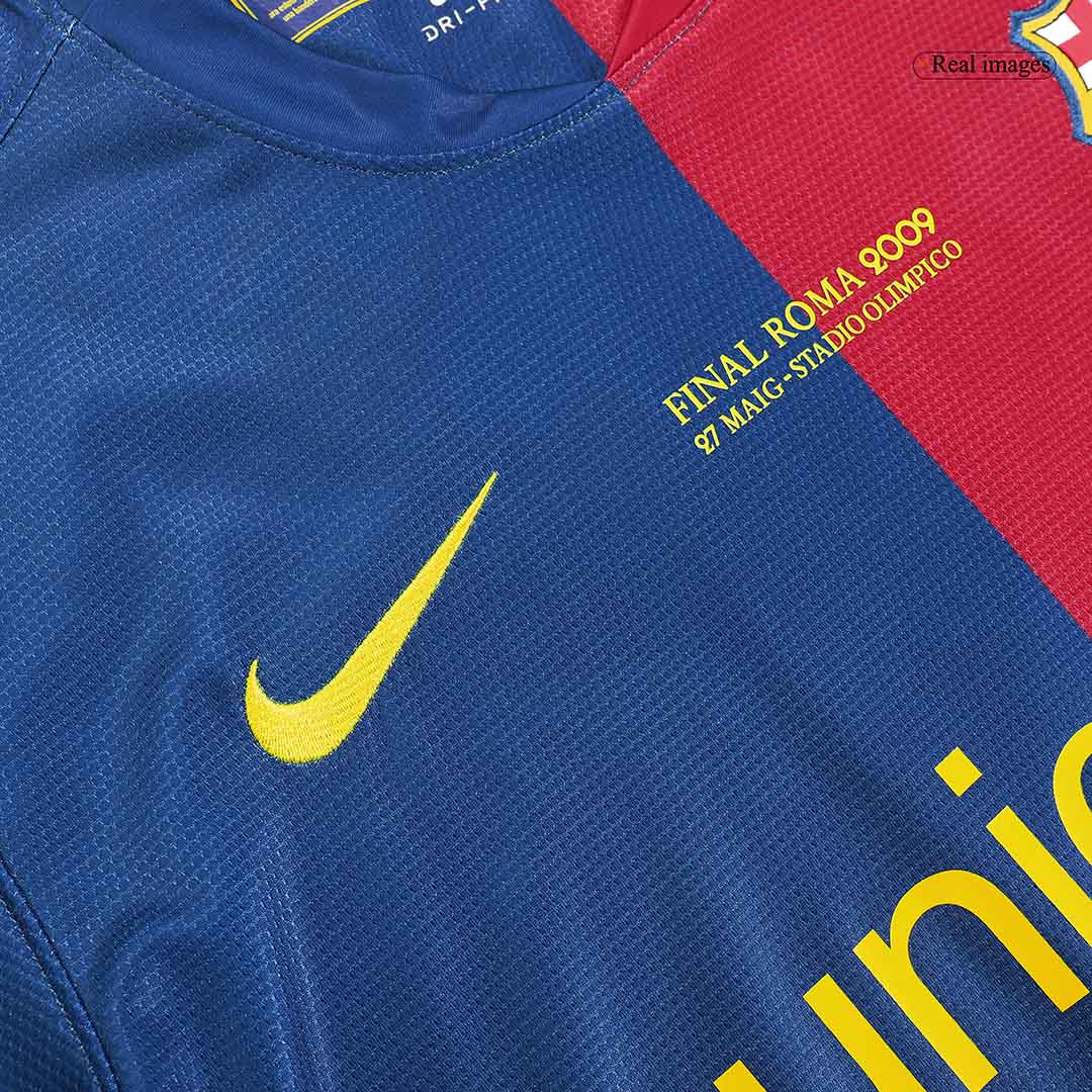 Retro MESSI #30 Barcelone Domicile Maillot 2008/09 - UCL