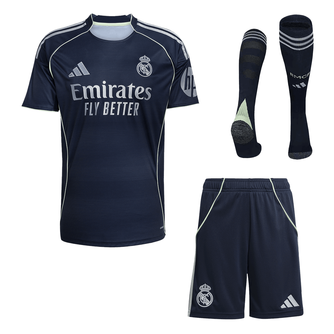 Real Madrid Uit Thuisshirt Kit 2025/26 Marineblauw