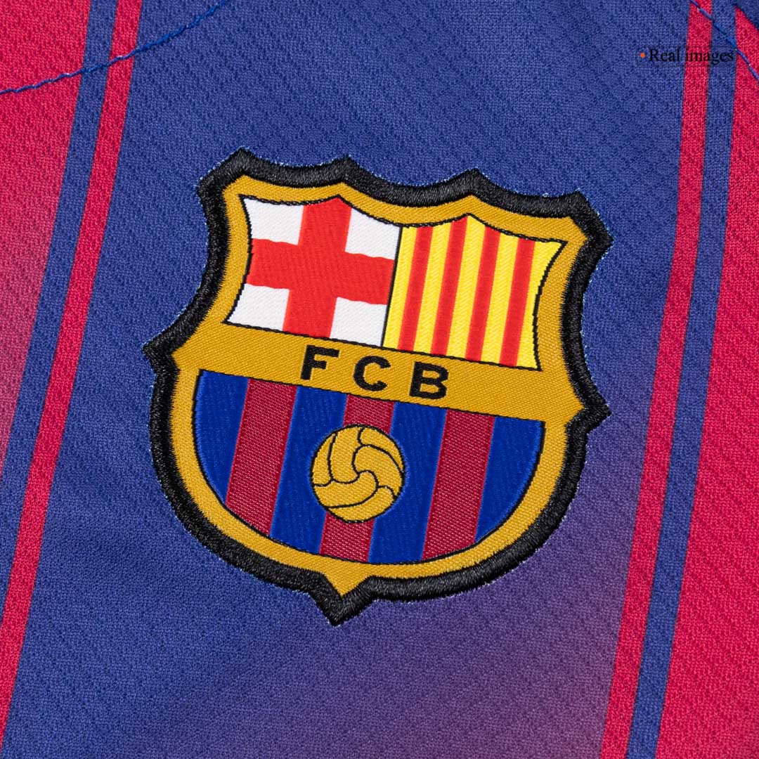 Dames Barcelona Thuisshirt 2025/26 Blauw&Rood