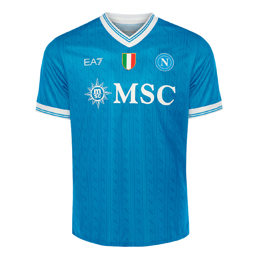 Napoli Domicile Maillot 2025/26 Bleu