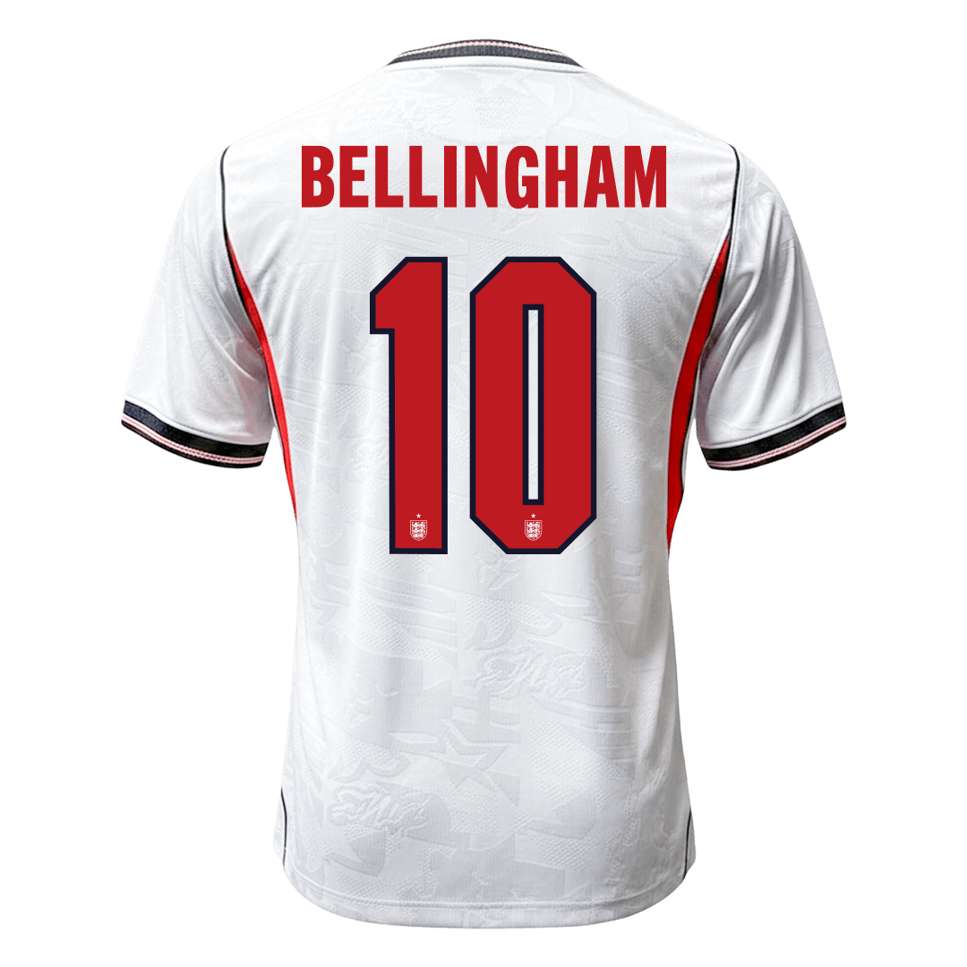 BELLINGHAM #10 Angleterre Domicile Maillot - Coupe du Monde 2026 Blanc Joueur