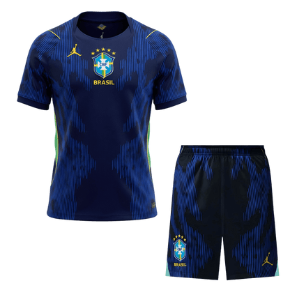 Brazilië Uitshirt Tenue - Wereldkampioenschap 2026 Blauw