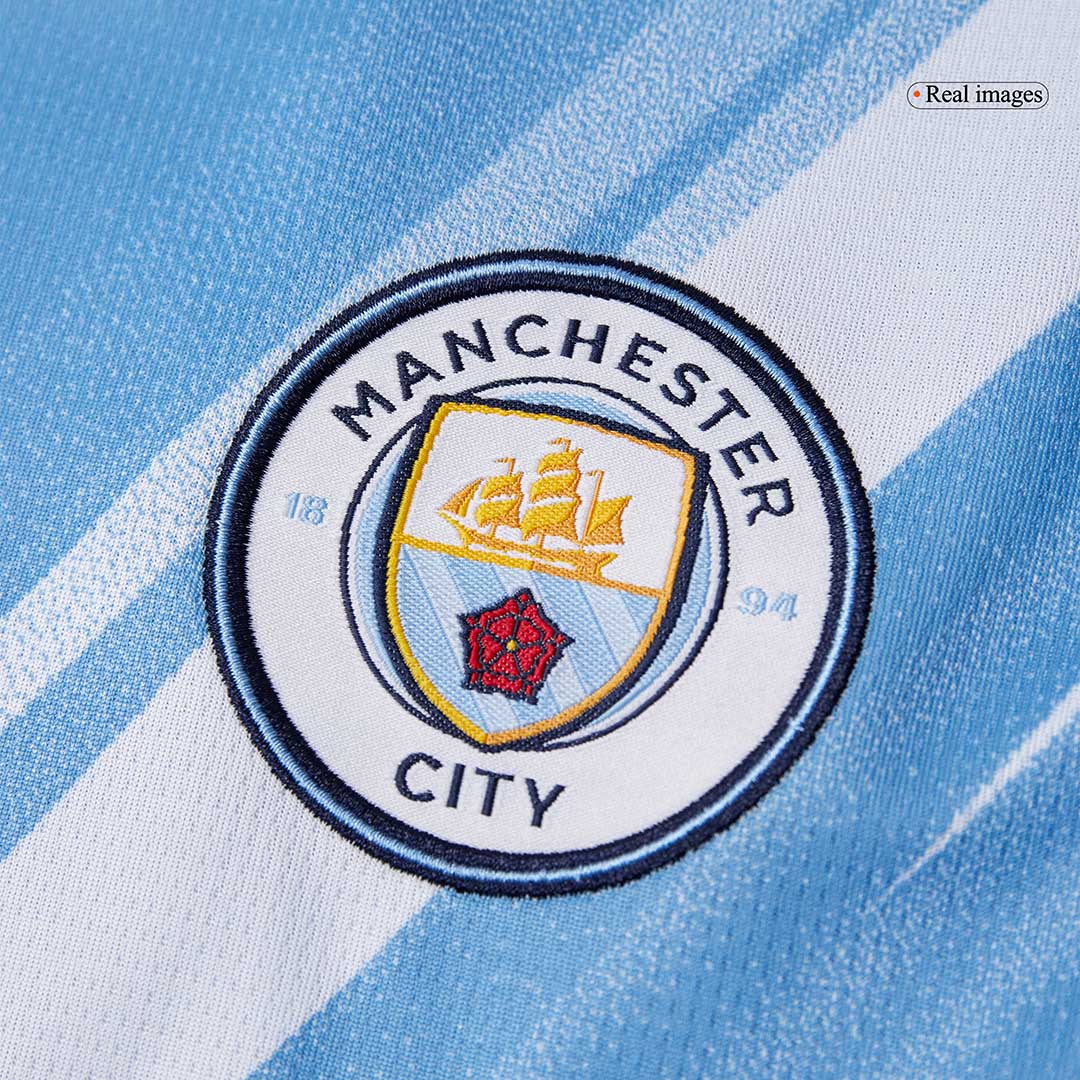Dames Manchester City Thuisshirt 2025/26 Blauw