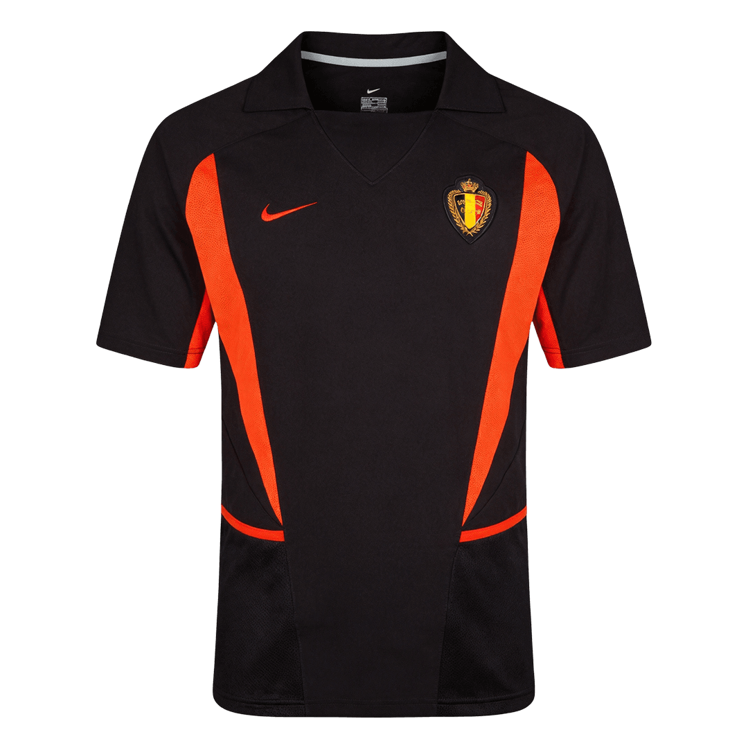 Retro Belgique Extérieur Maillot 2002 Noir