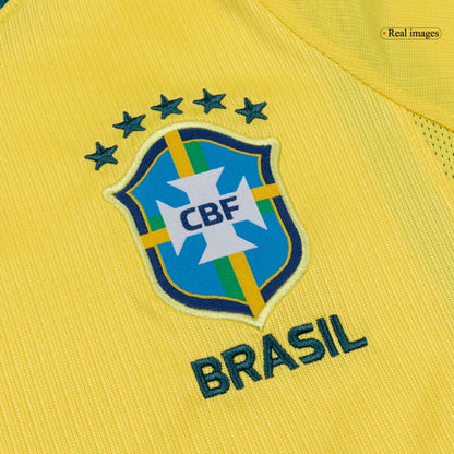 Femme Brésil Domicile Maillot - Coupe du Monde 2026 Jaune