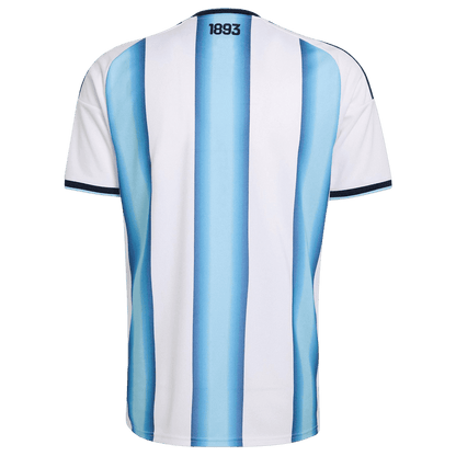Argentine Domicile Maillot - Coupe du Monde 2026 Blue&White Joueur FIFA World Cup 2026 Final Match Edition (With Patches)