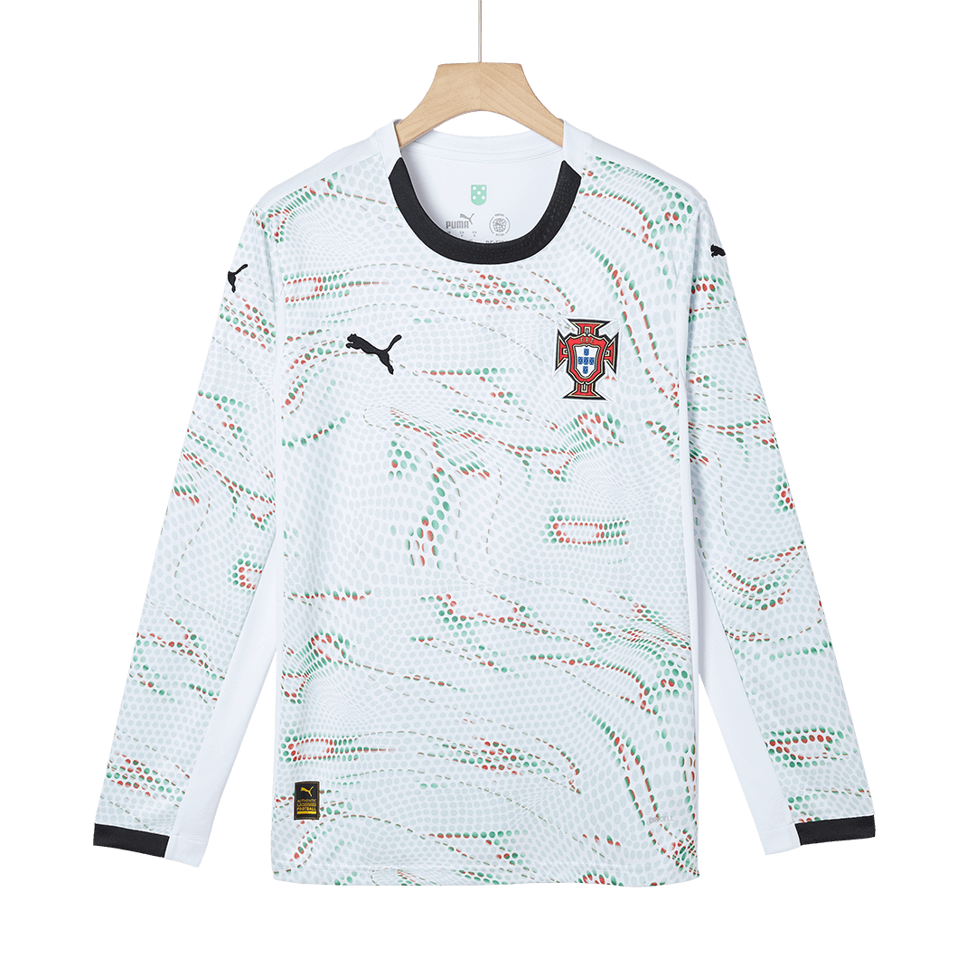 RONALDO #7 Portugal Uit Thuisshirt Lange Mouwen 2025