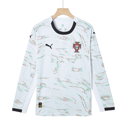 RONALDO #7 Portugal Uit Thuisshirt Lange Mouwen 2025