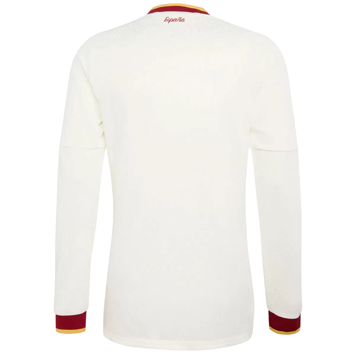 Espagne Extérieur Maillot Manches Longues - Coupe du Monde 2026 Blanc