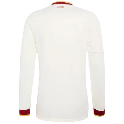 Espagne Extérieur Maillot Manches Longues - Coupe du Monde 2026 Blanc