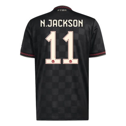N.JACKSON #11 Munich Third Maillot 2025/26 Noir