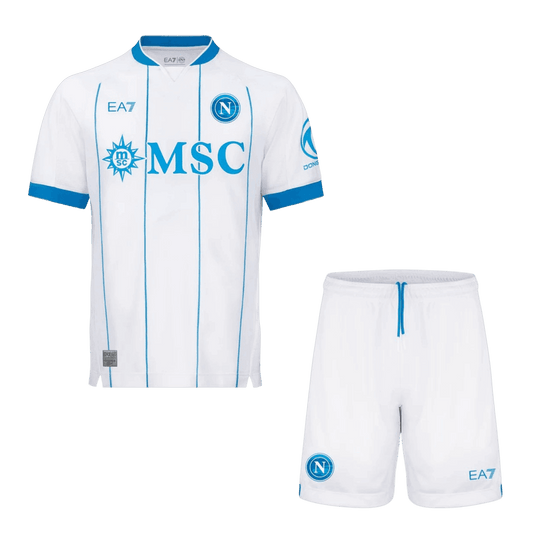 Naples Extérieur Maillot Kit 2026/27 Blanc