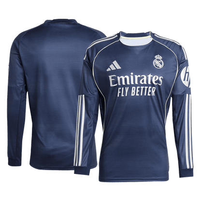 Real Madrid Extérieur Maillot Manches Longues 2025/26