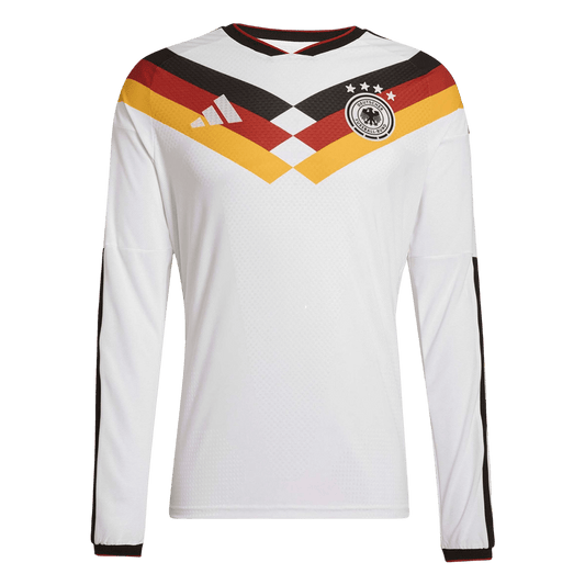 Allemagne Domicile Maillot Manches Longues - Coupe du Monde 2026 Blanc