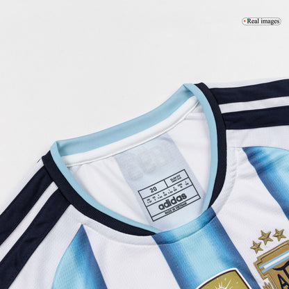 Kids J.ÁLVAREZ #9 Argentine Domicile Maillot Kit - Coupe du Monde 2026 Blue&White - Super