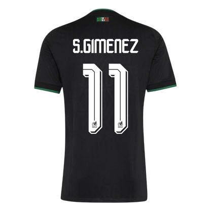 S.GIMENEZ #11 Mexique Third Maillot - Coupe du Monde 2026 Noir Joueur