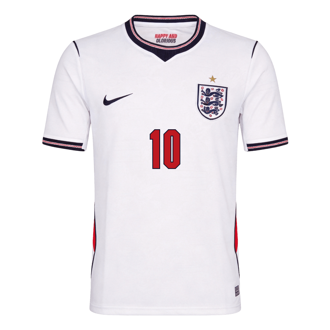 BELLINGHAM #10 Angleterre Domicile Maillot - Coupe du Monde 2026 Blanc