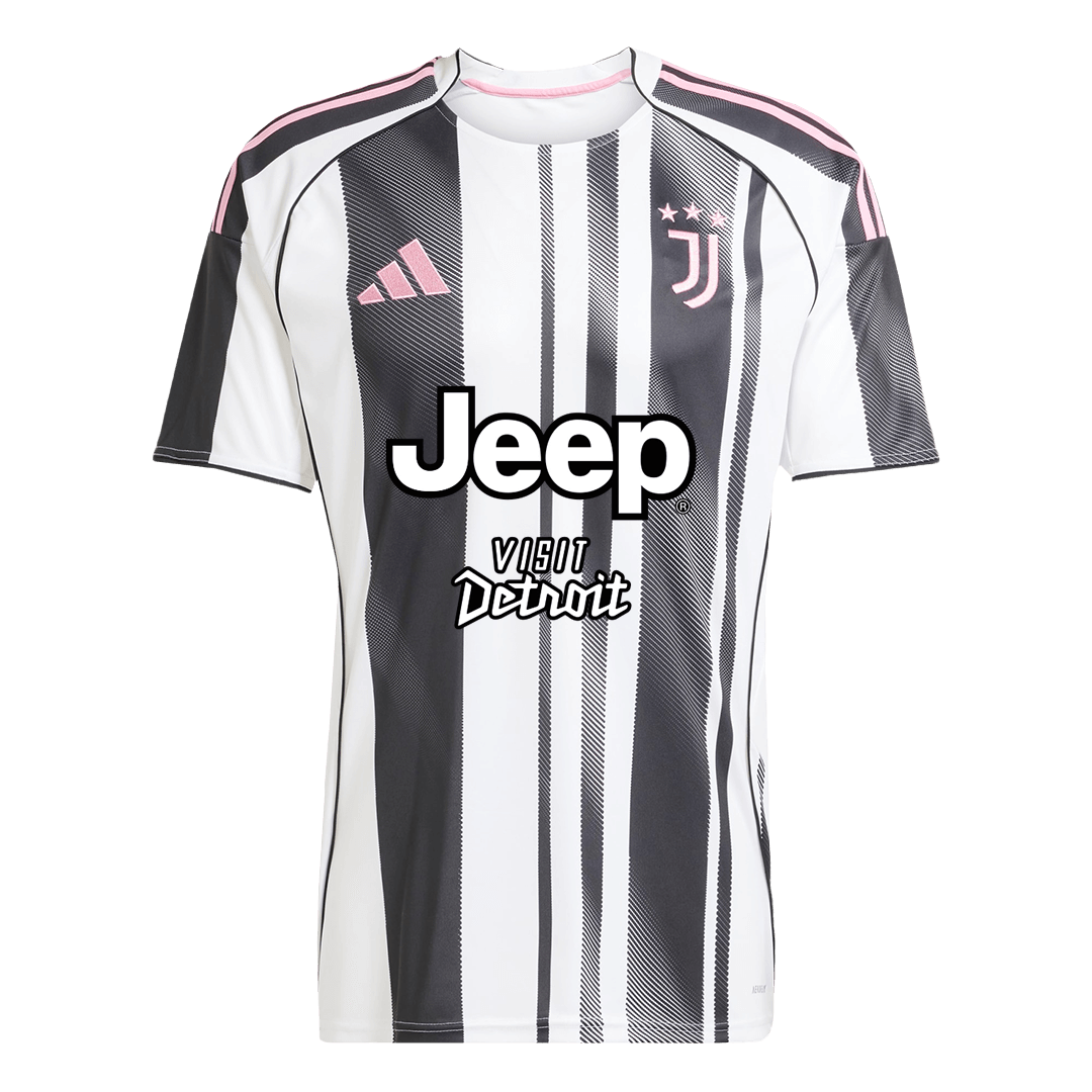 KALULU #15 Juventus Domicile Maillot 2025/26 Black&White