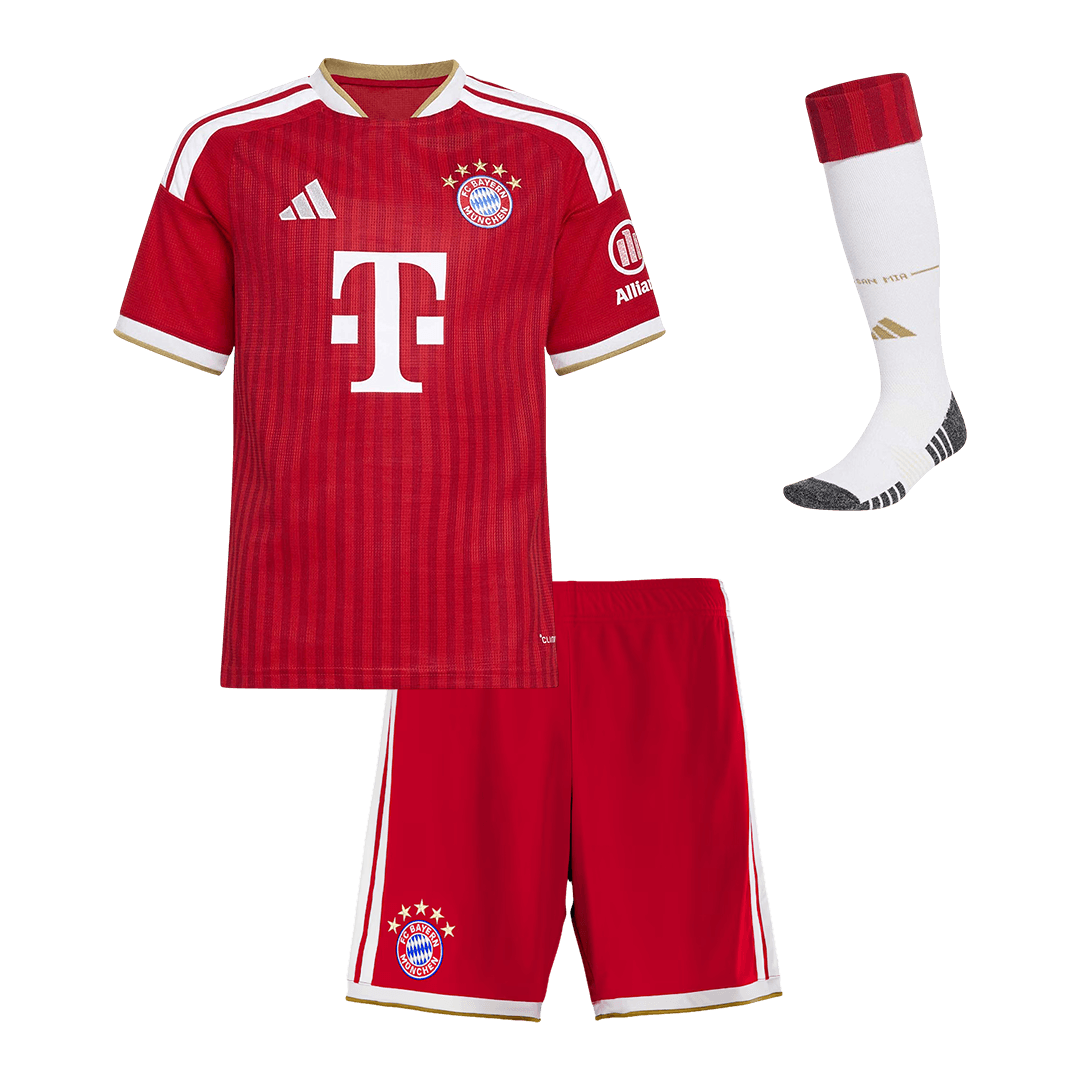 Munich Domicile Maillot Kit 2026/27 Enfant Rouge