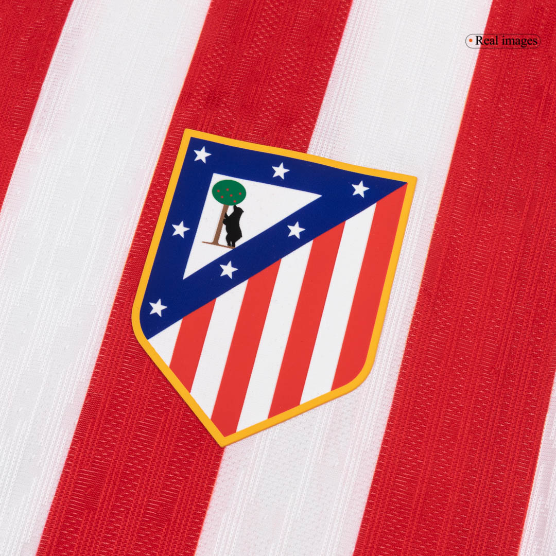 SØRLOTH #9 Atlético Thuisshirt 2025/26 Rood&Wit Speler