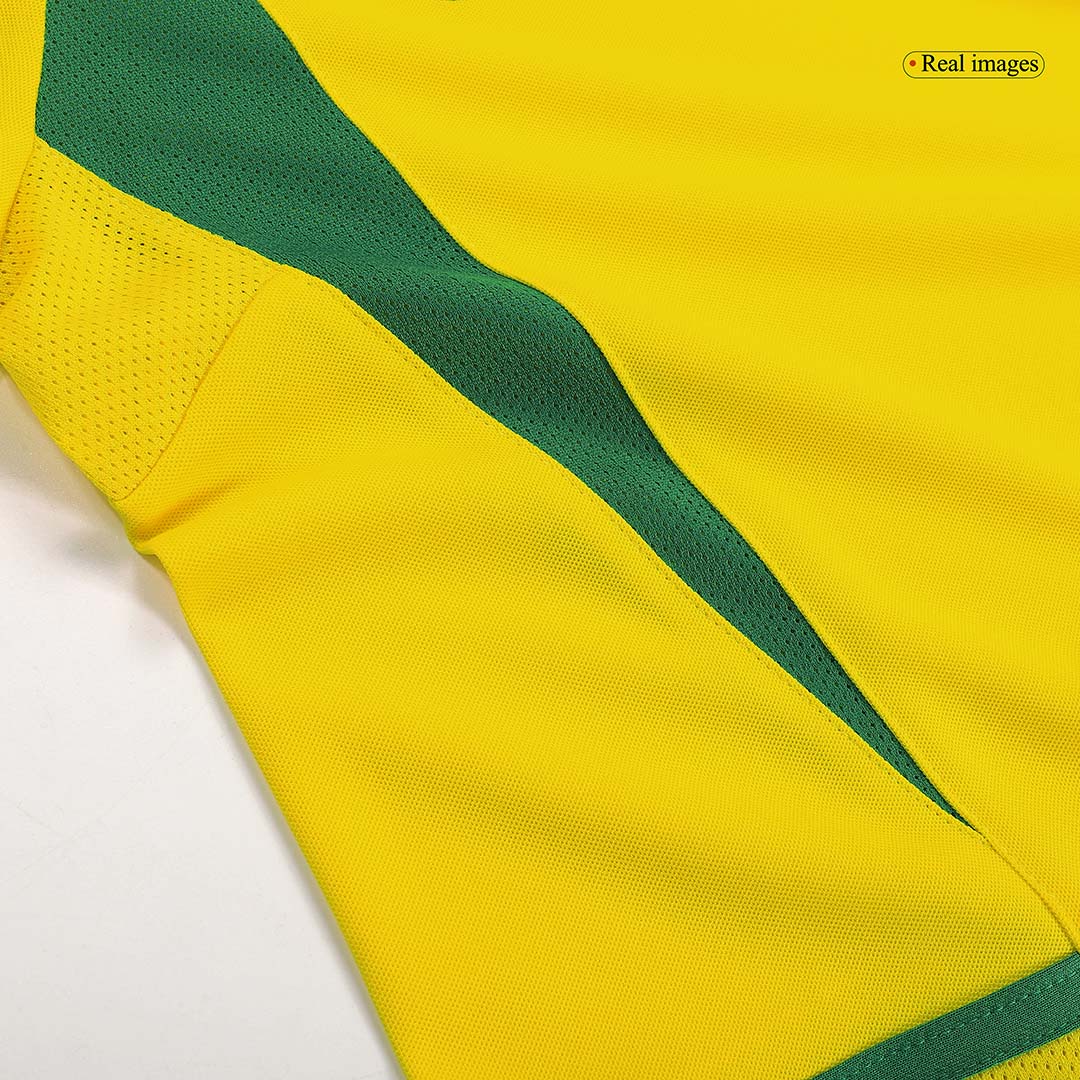 Retro Brésil Domicile Maillot 2002/03