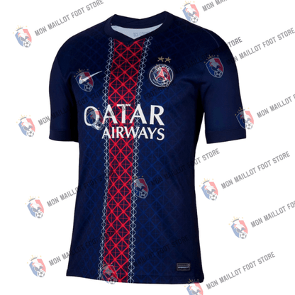 Champions of Europe #26 Domicile Maillot 2025/26 Bleu marine - 2 Stars